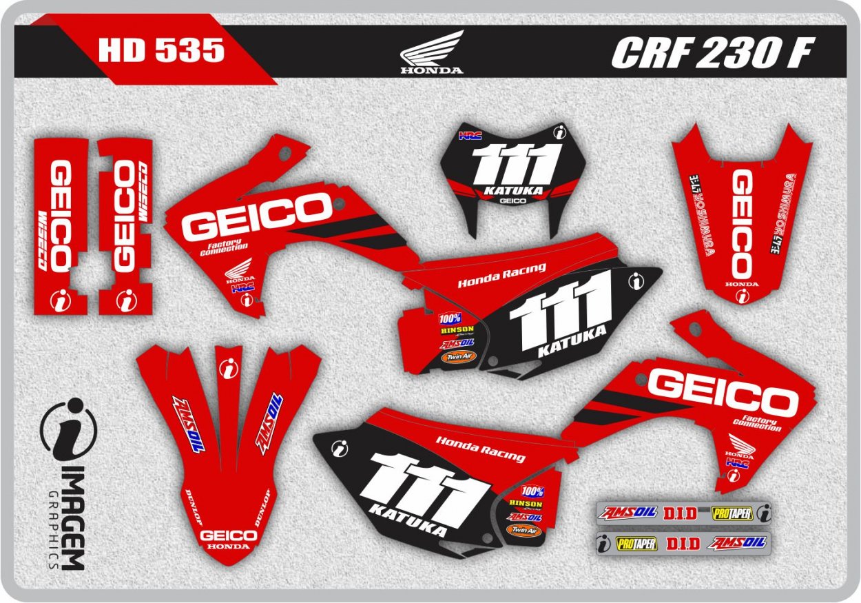 HD 535 CRF 230 F 