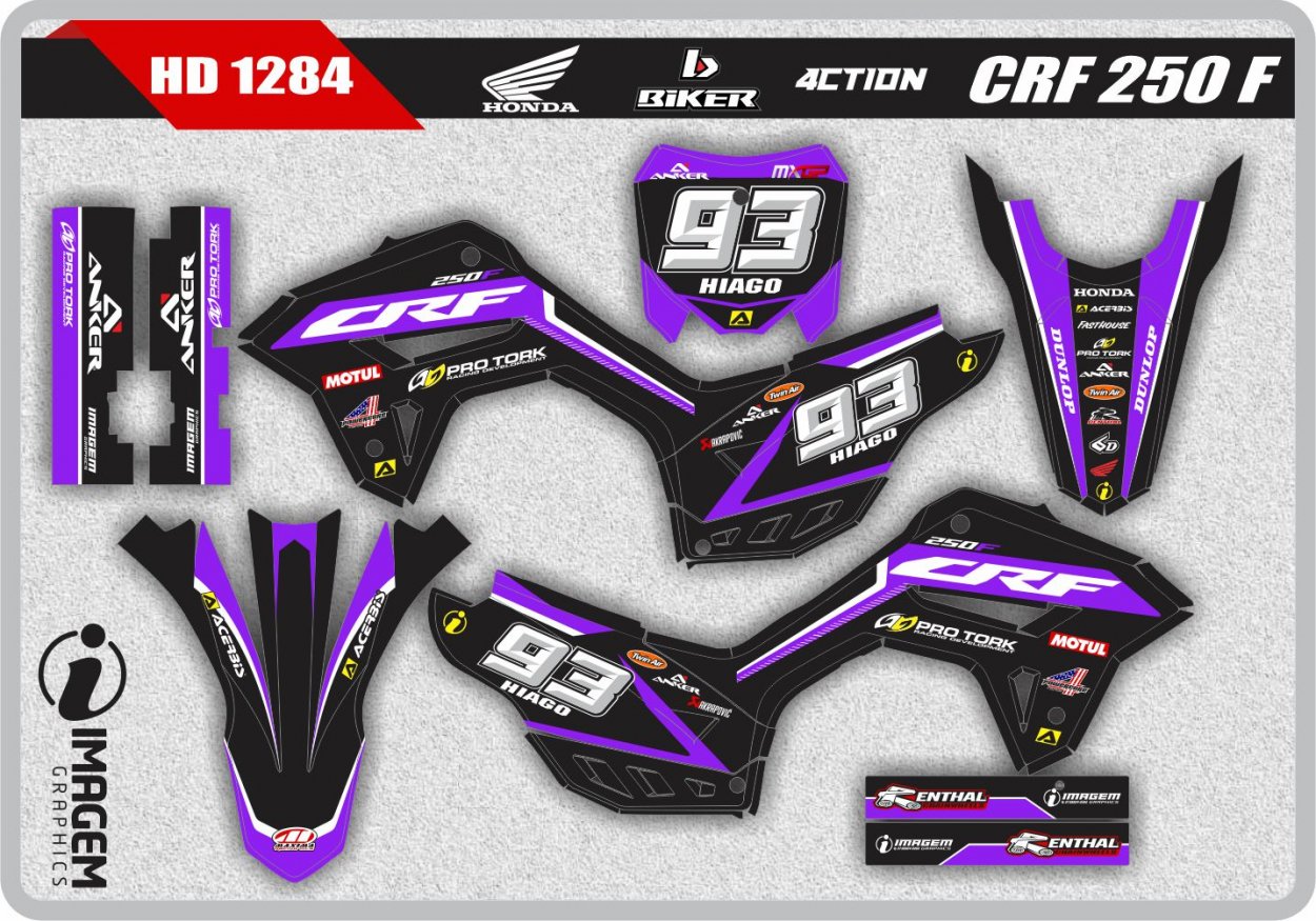 HD 1284 CRF 250 F