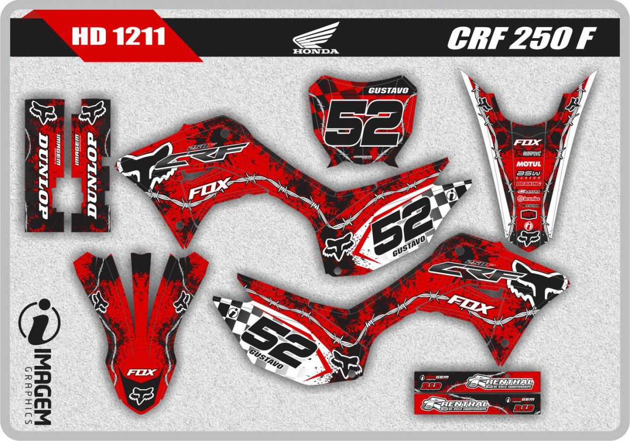 HD 1211 CRF 250 F