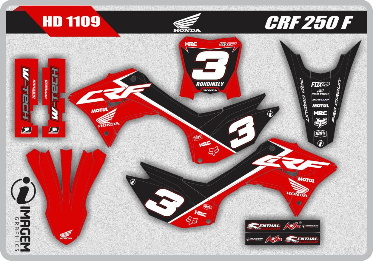 HD 1109 CRF 250 F