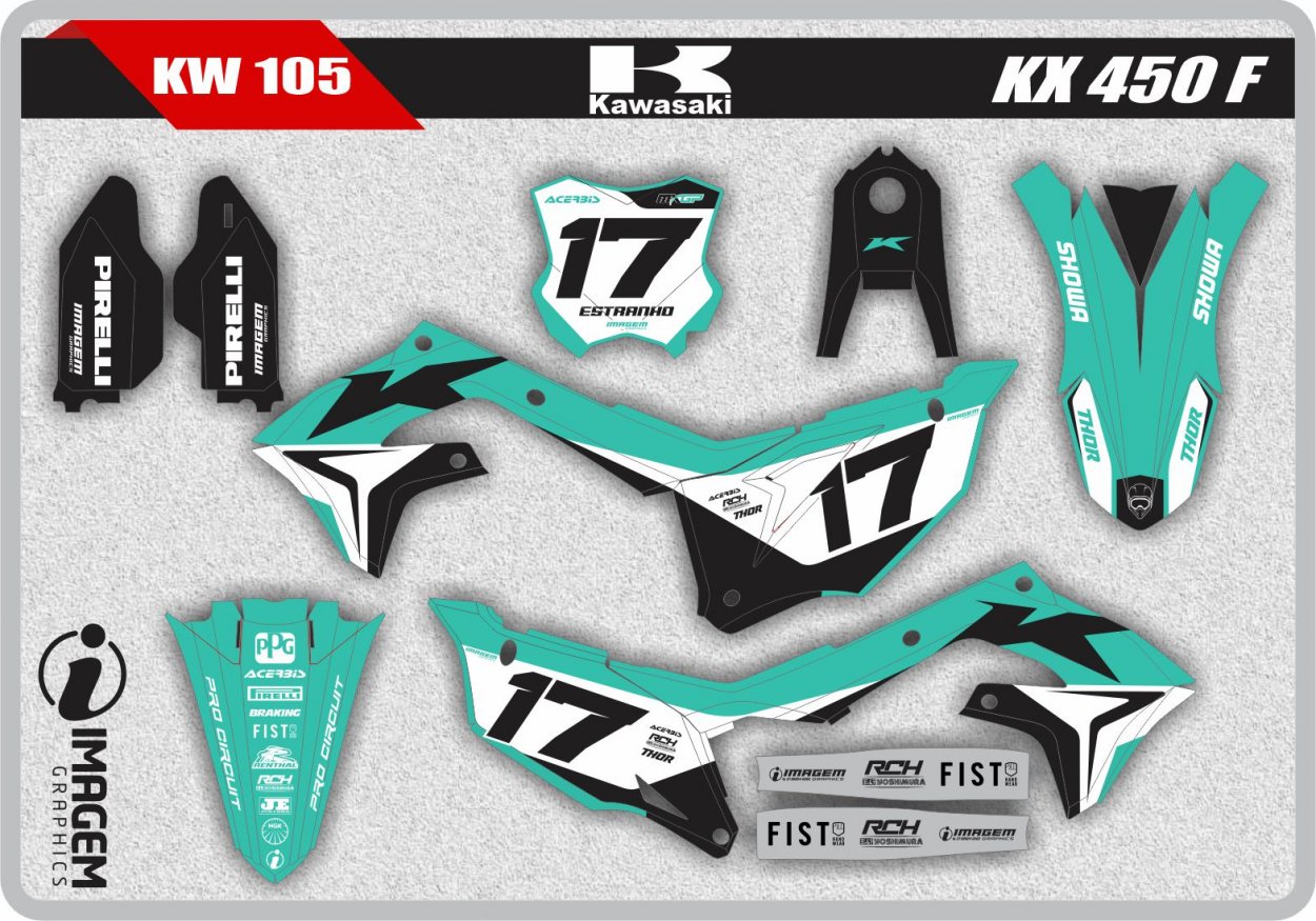 KW 105 KX 450 F