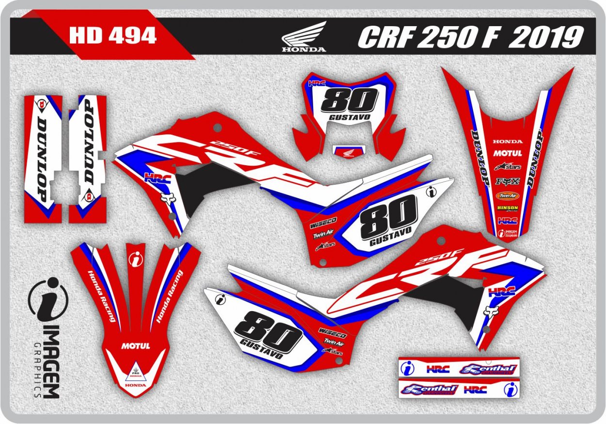 HD 494 CRF 250 F