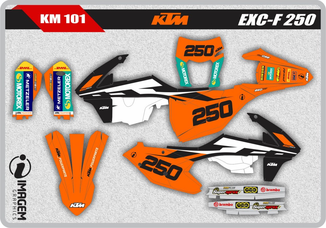 KM 101 KTM EXC-F 250