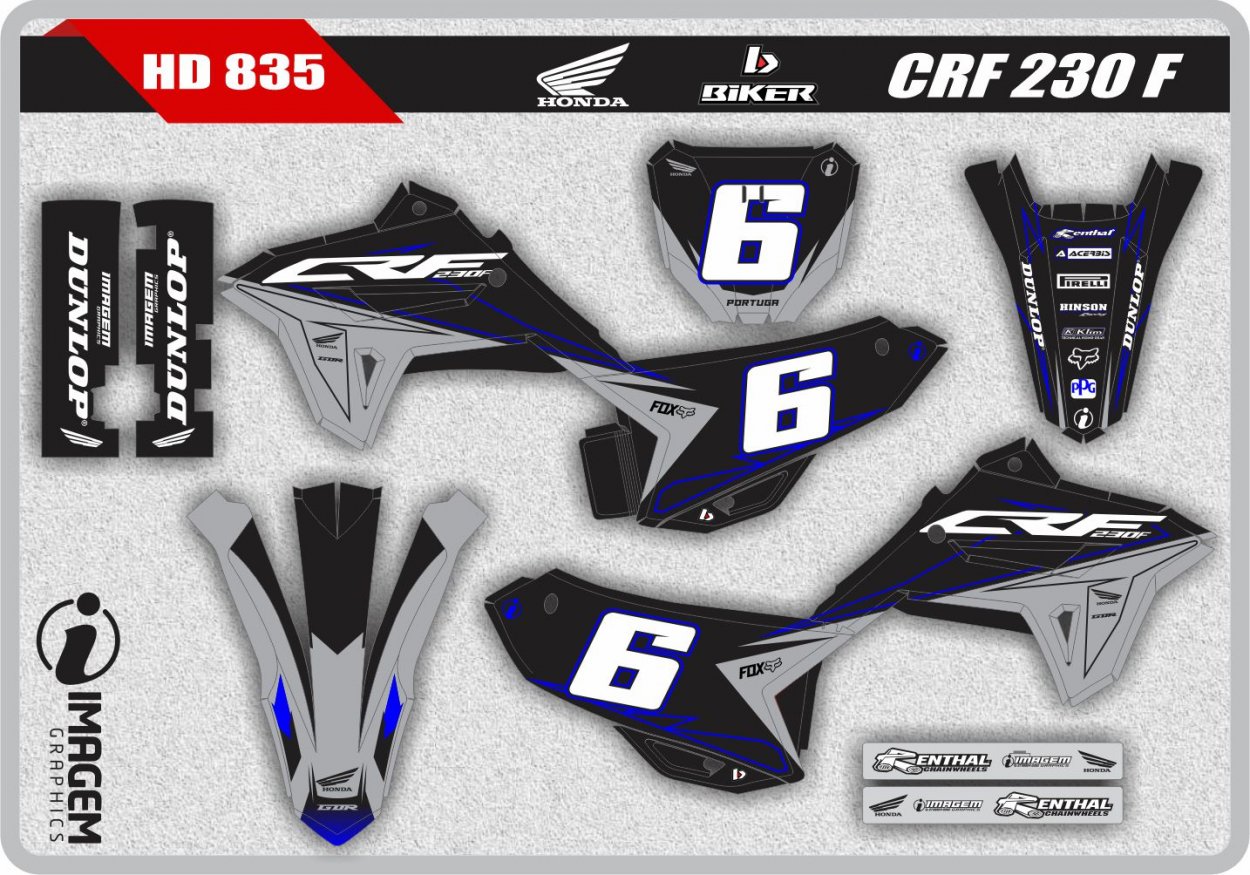 HD 835 CRF 230 F
