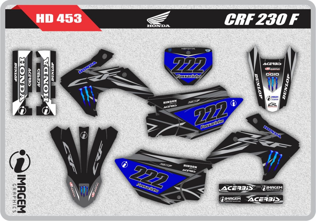 HD 453 CRF 230 F