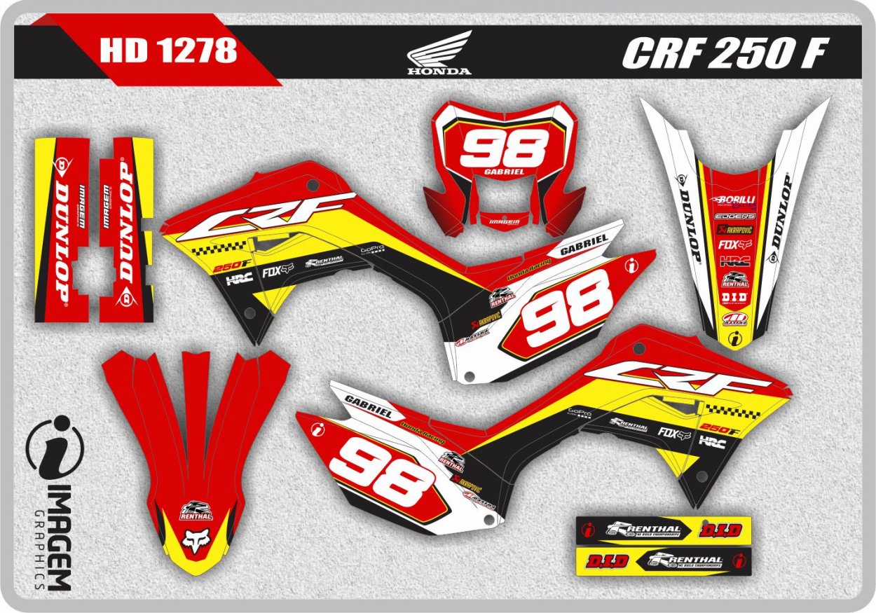 HD 1278 CRF 250 F