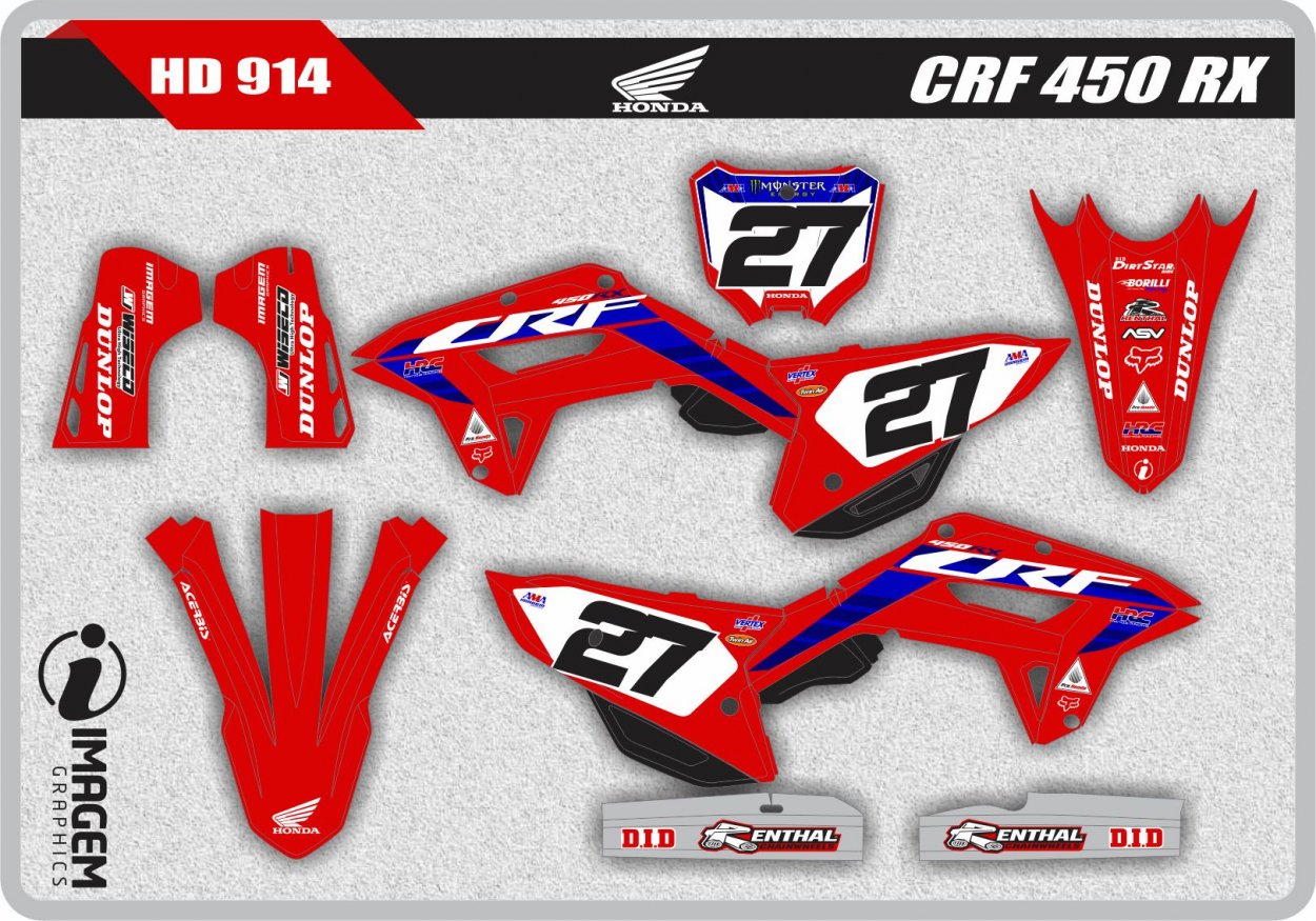 HD 914 CRF 450 RX 