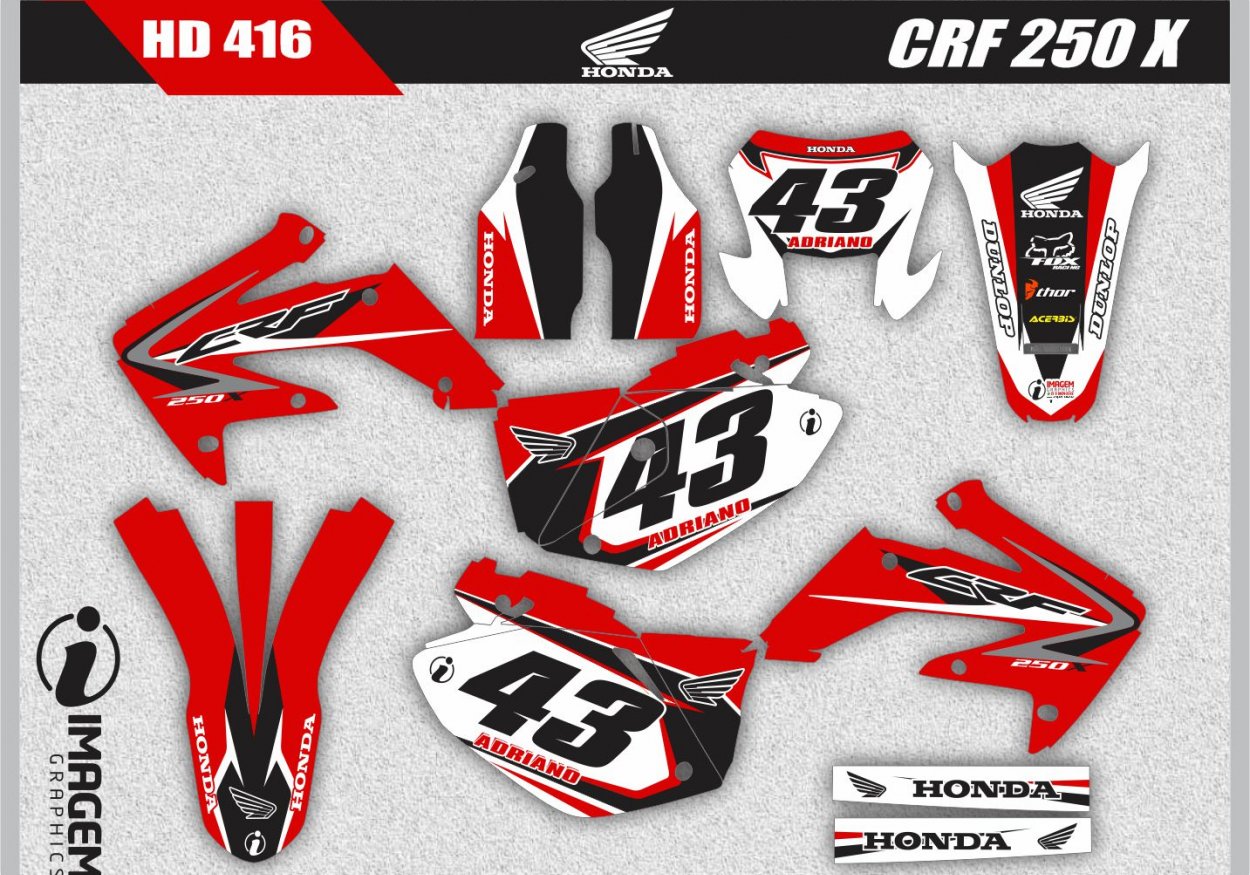 HD 416 CRF 250 X 
