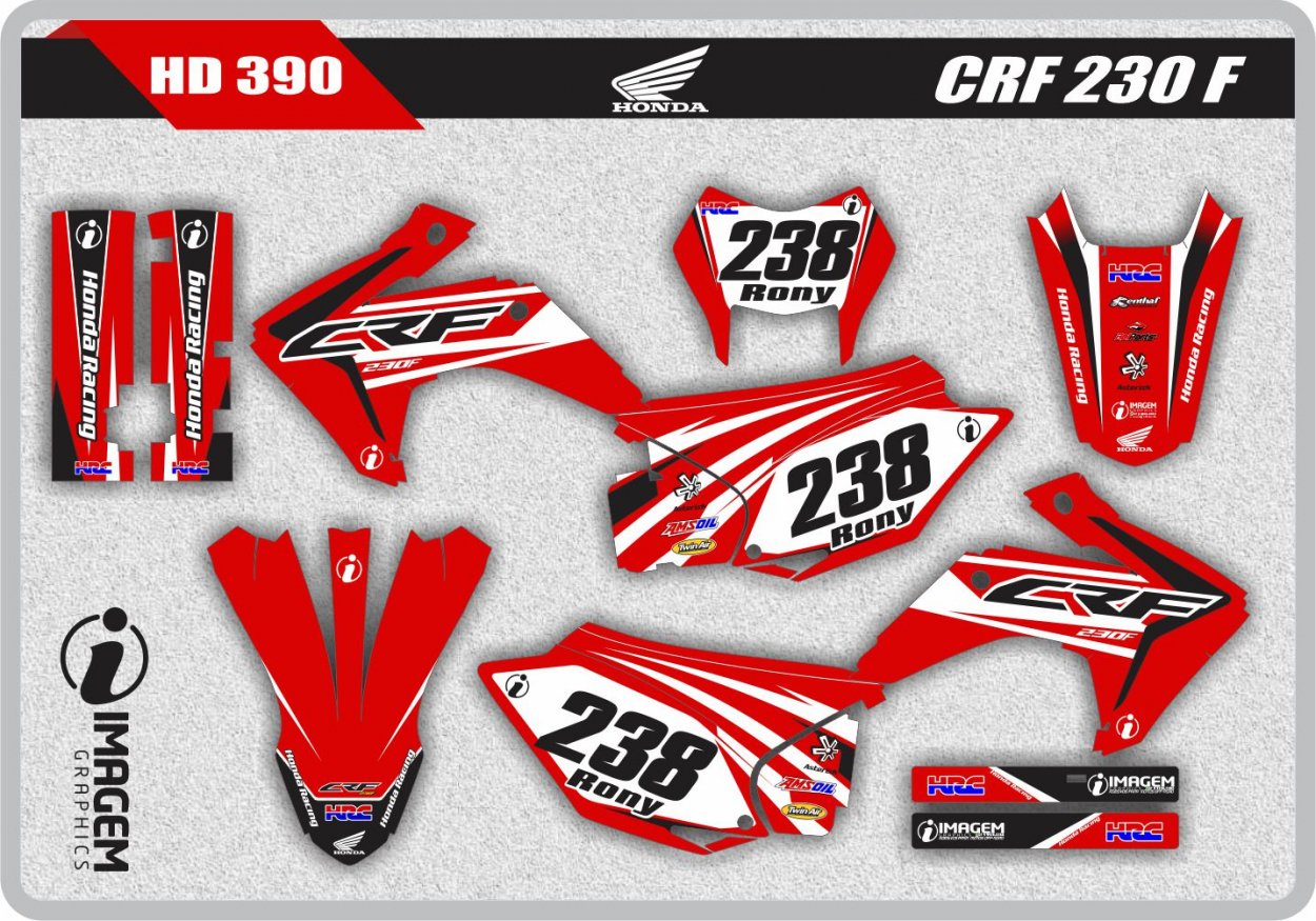 HD 390 CRF 230 F 