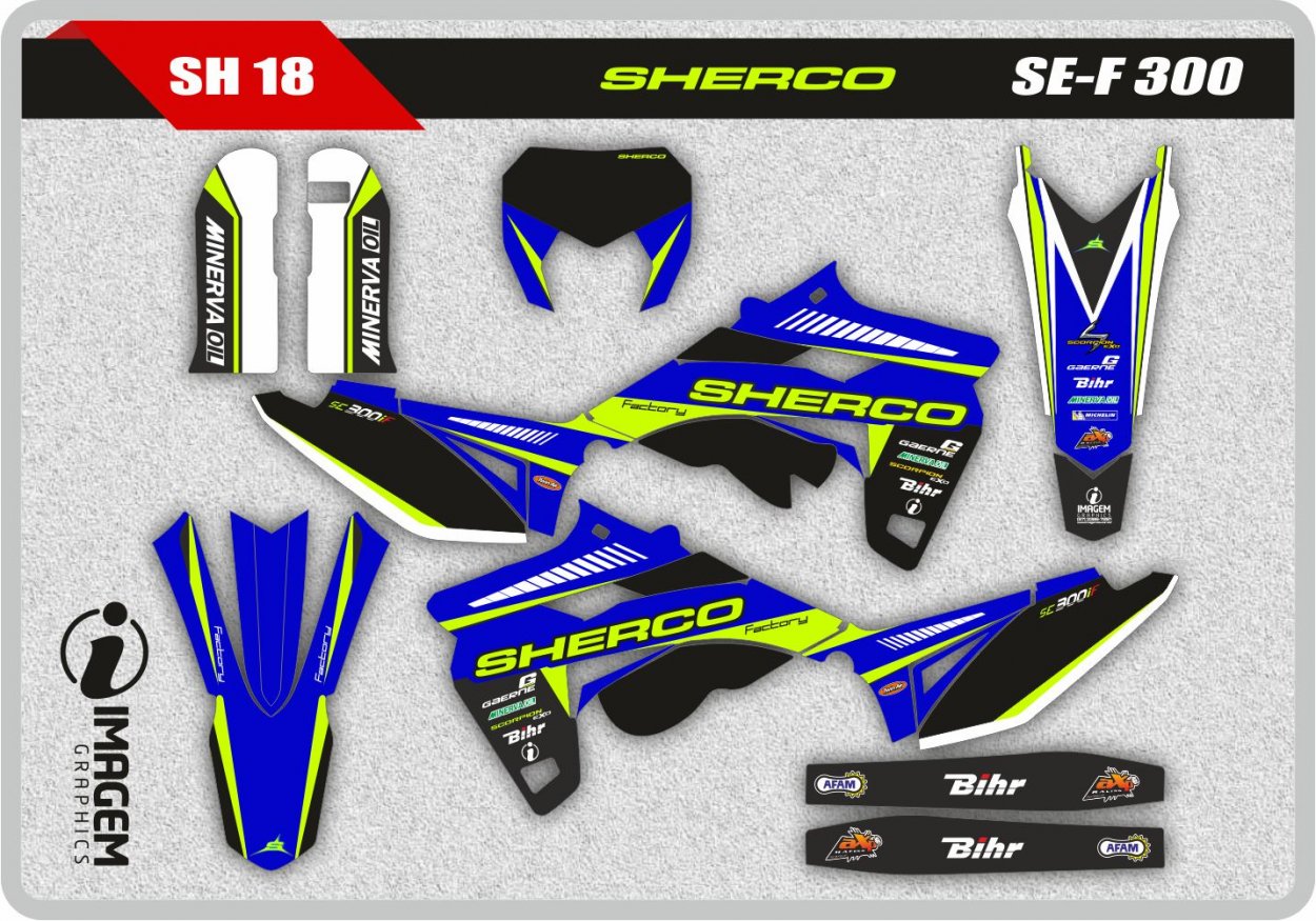 SH 18 SHERCO  300 SEF