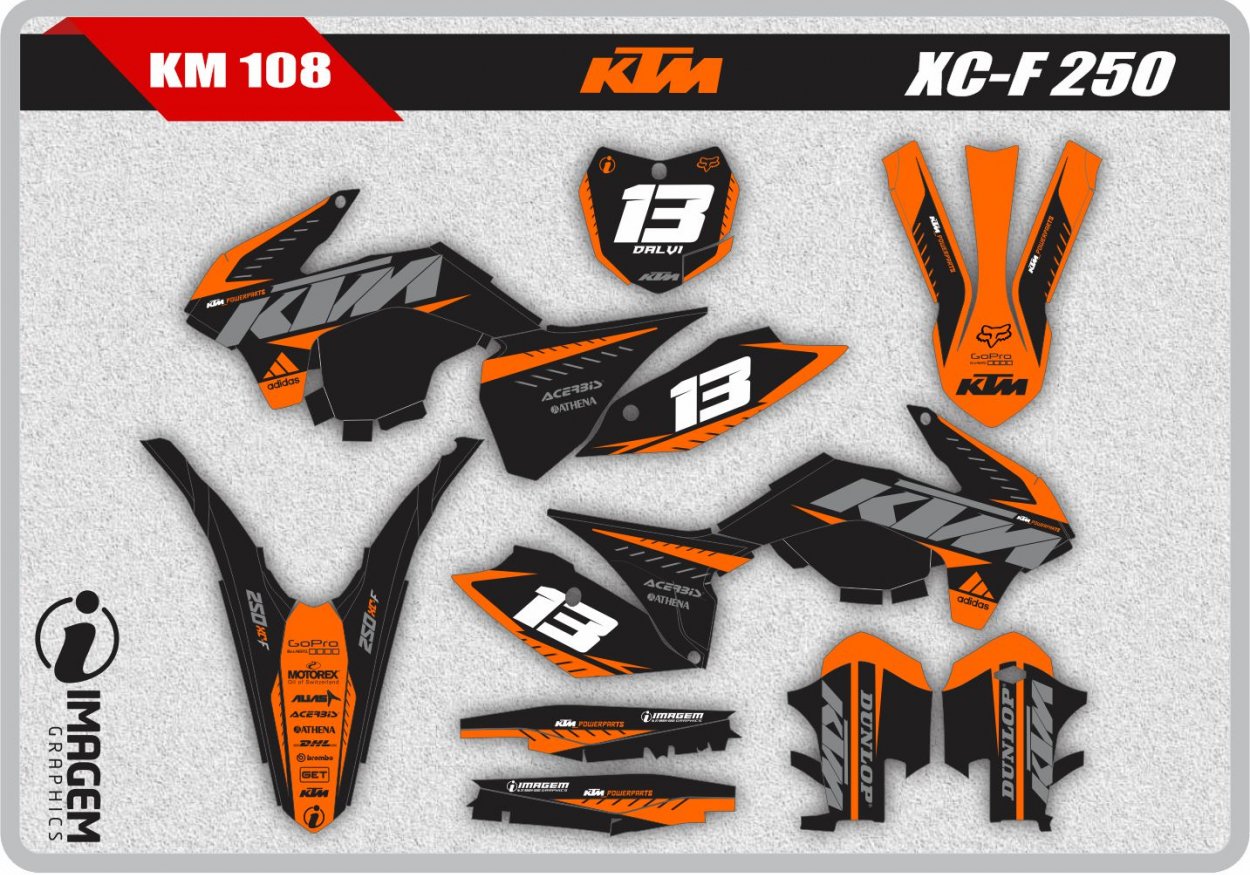 KM 108 KTM XC-F 250