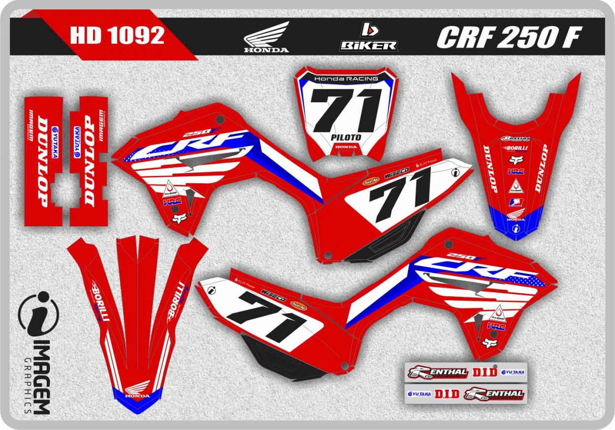 HD 1092 CRF 250 F