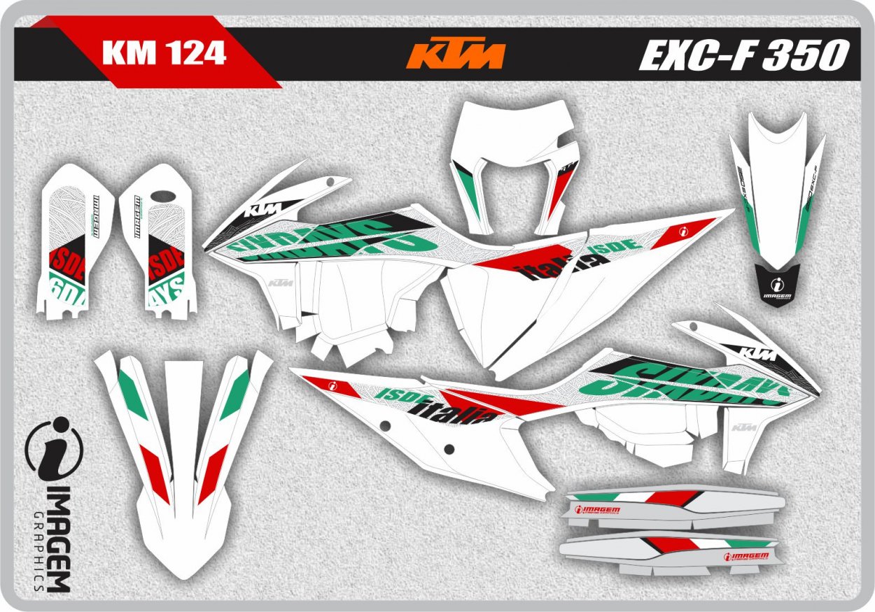 KM 124 KTM EXC-F 350