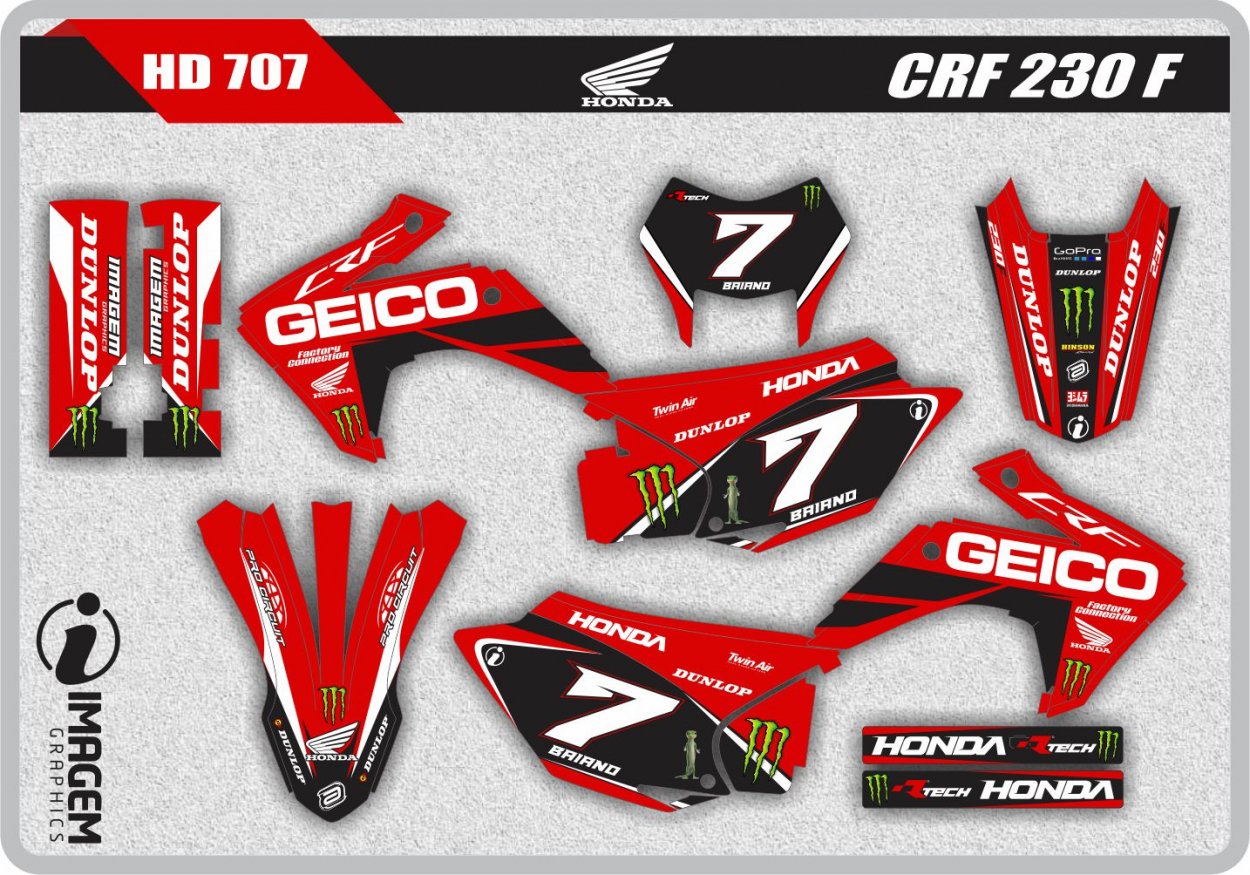 HD 707 CRF 230 F