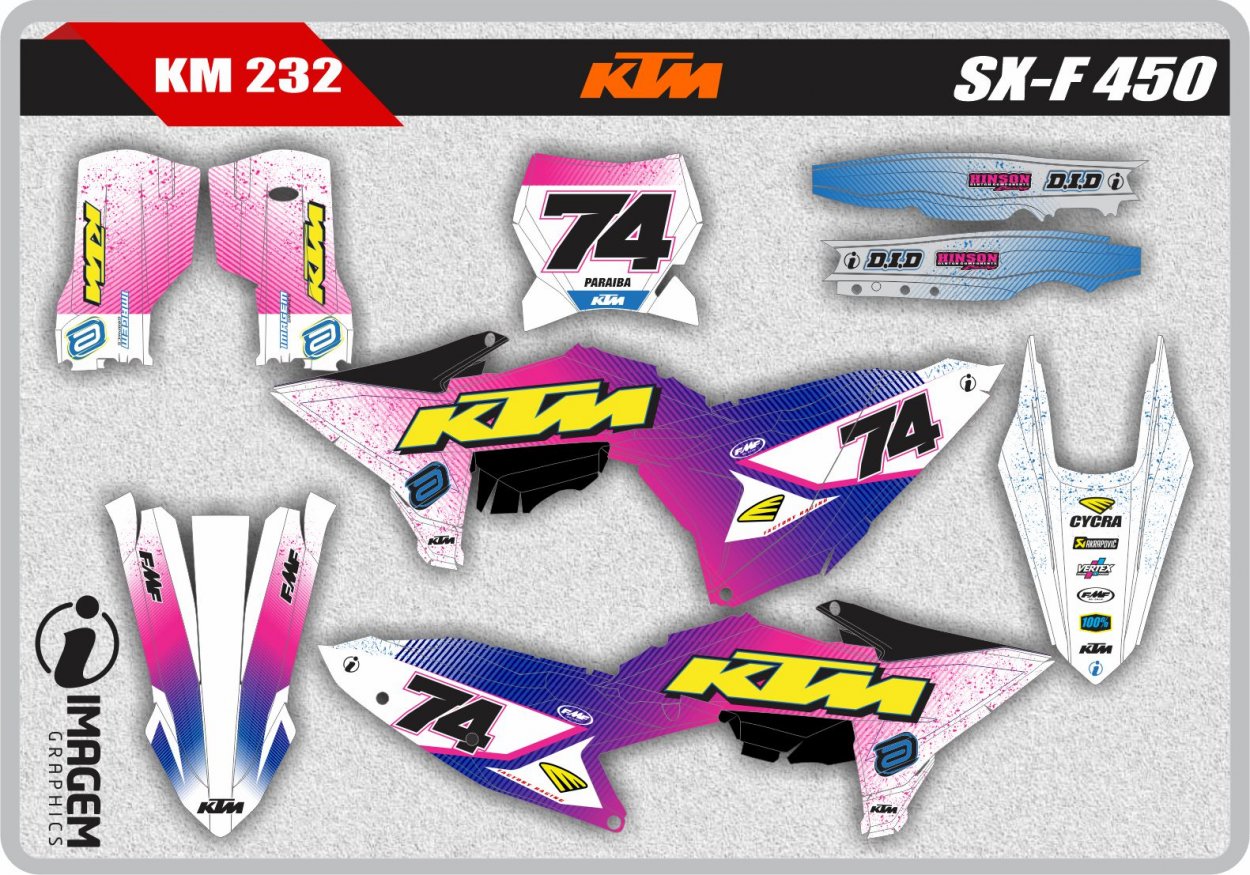 KM 232 KTM SX-F 450