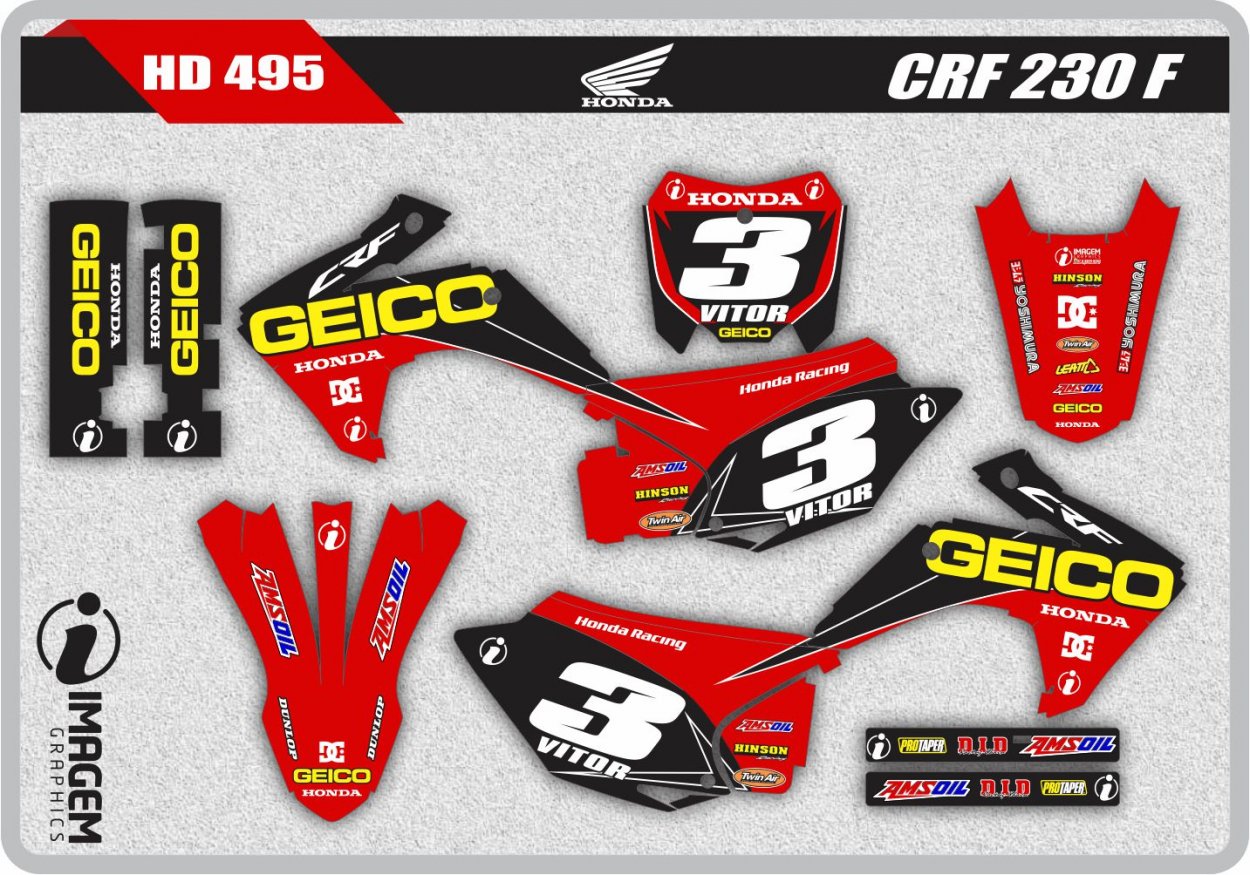 HD 495 CRF 230 F