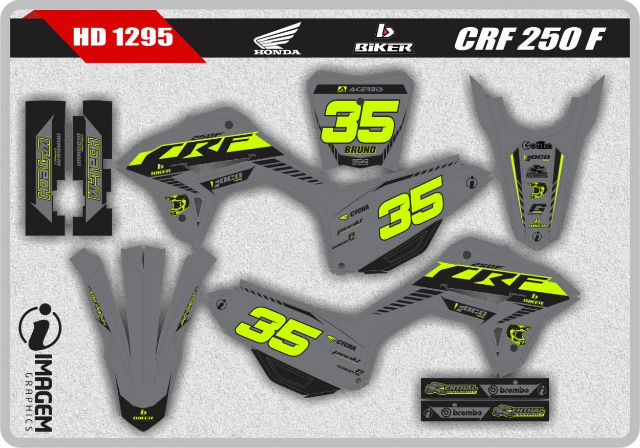 HD 1295 CRF 250 F