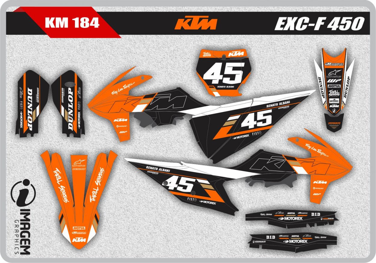 KM 184 KTM EXC-F 450