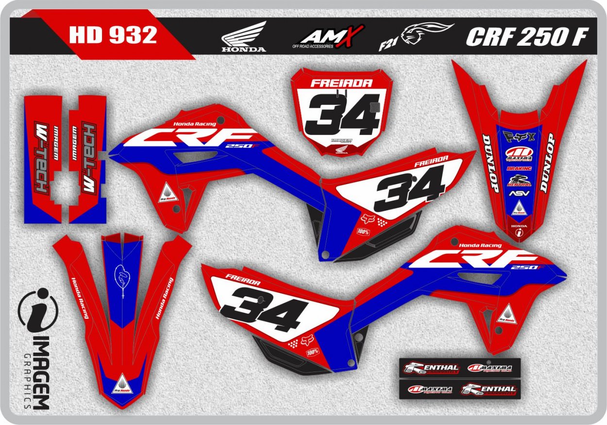 HD 932 CRF 250 F