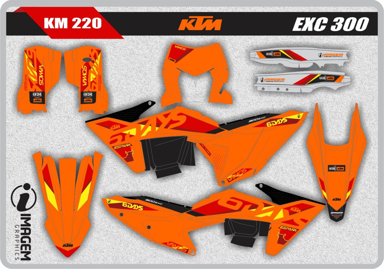 KM 220 KTM EXC 300
