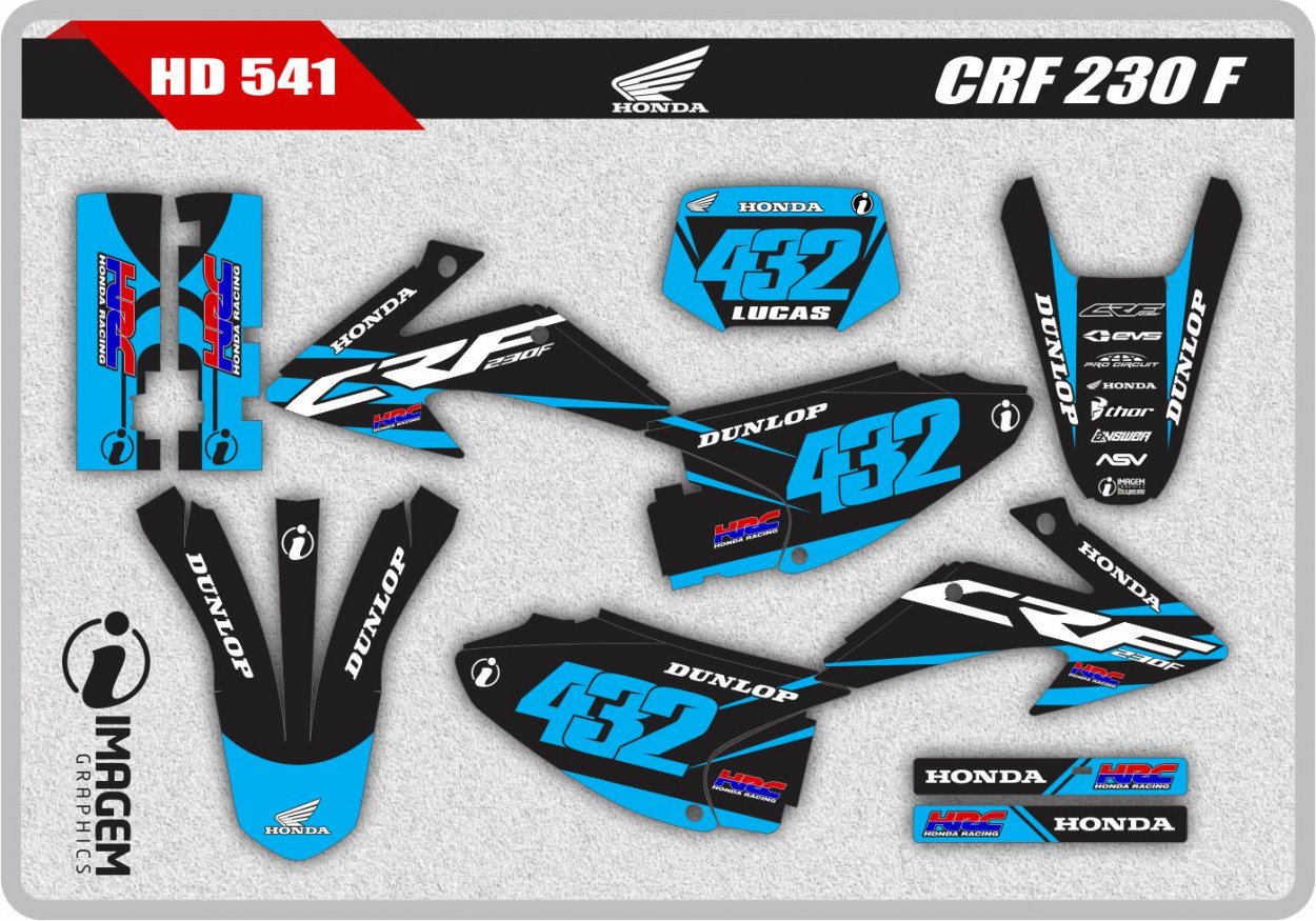 HD 541 CRF 230 F