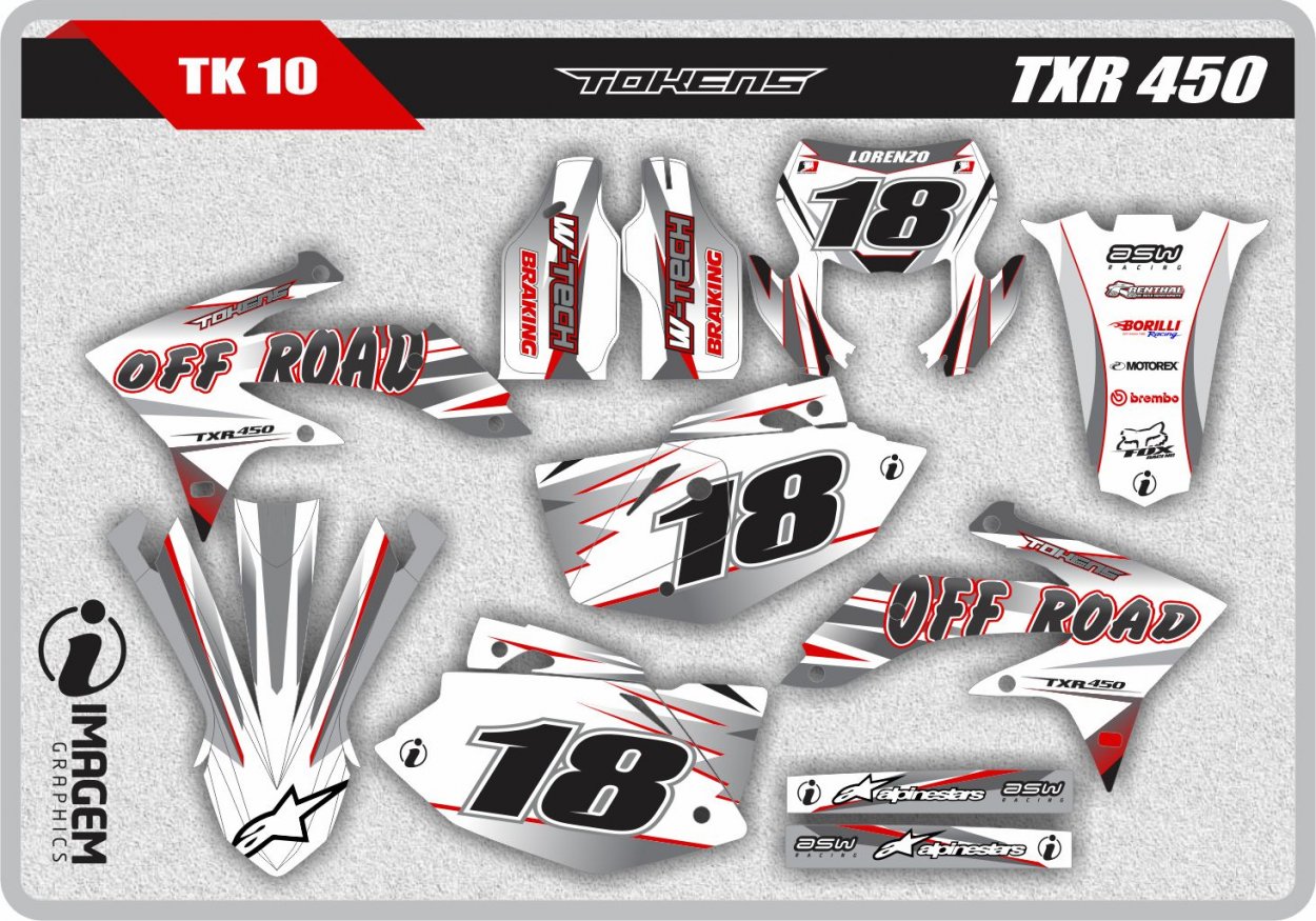 TK 10 TOKENS TXR 450