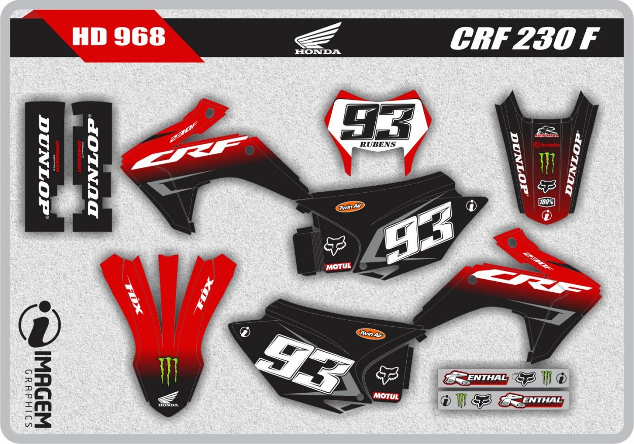 HD 968 CRF 230 F