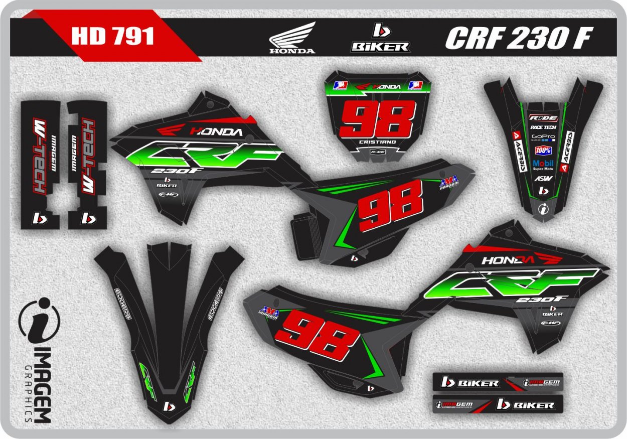 HD 791 CRF 230 F