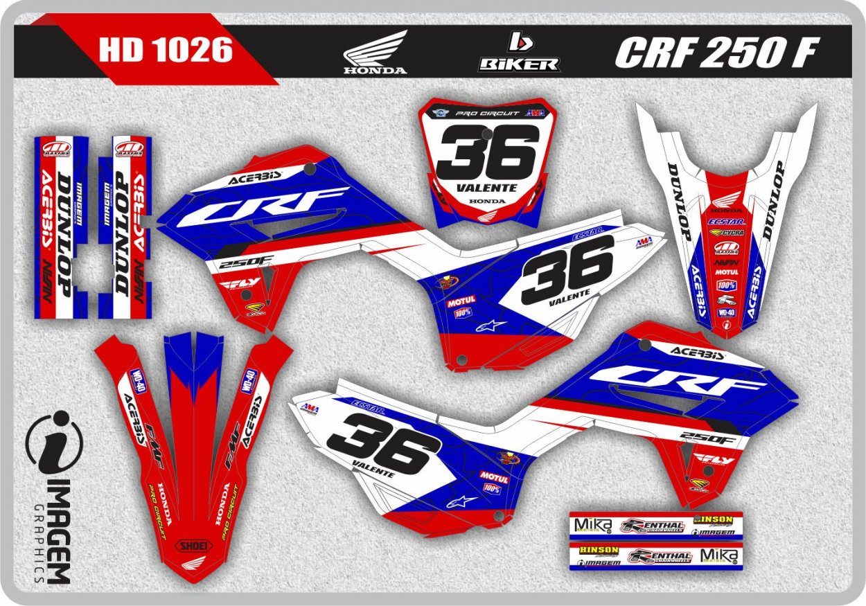 HD 1026 CRF 250 F