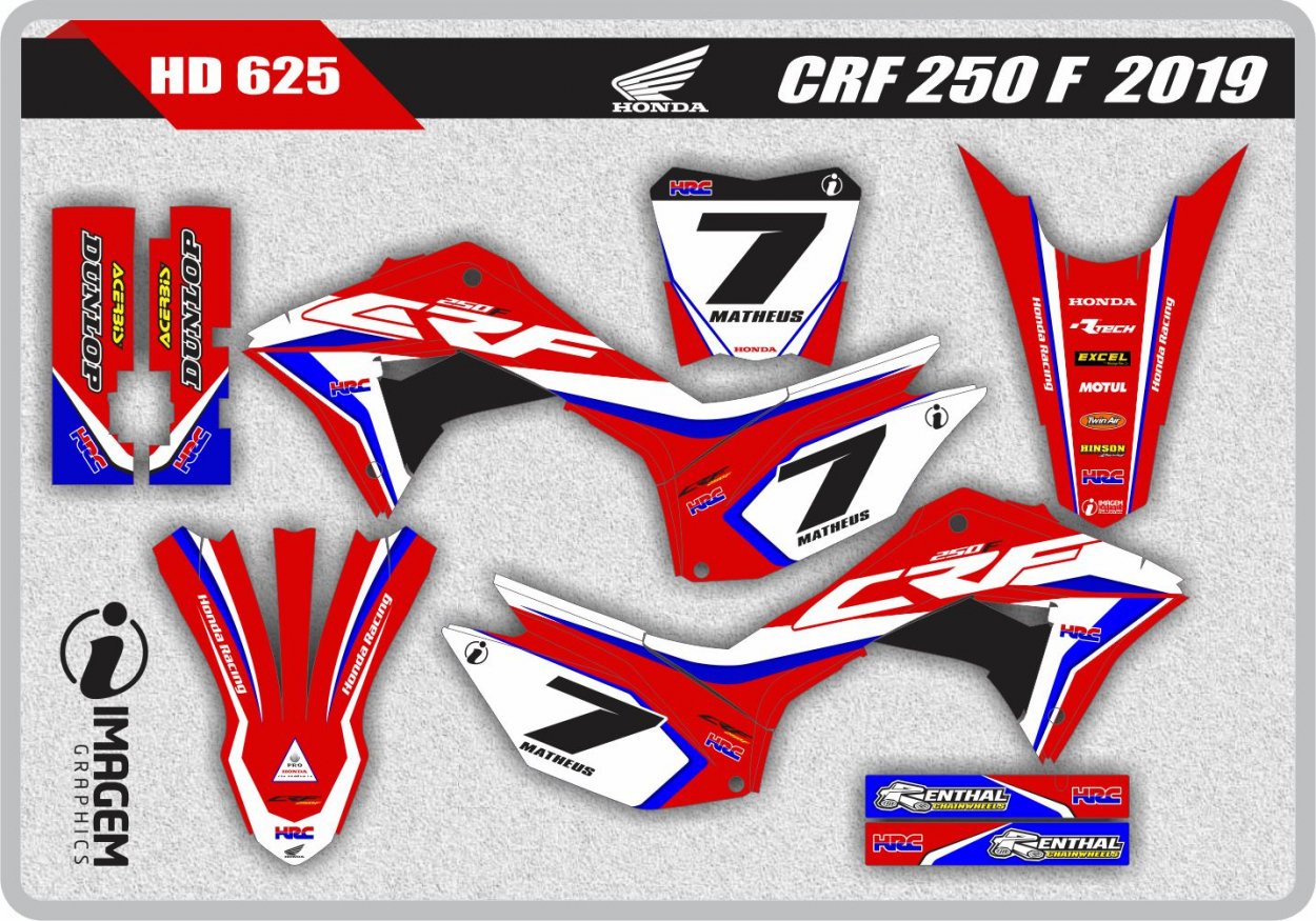 HD 625 CRF 250 F