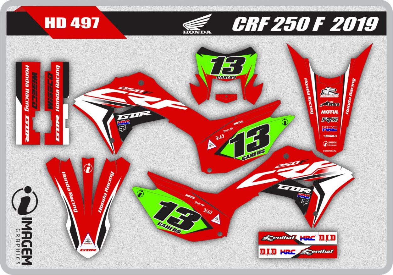 HD 497 CRF 250 F