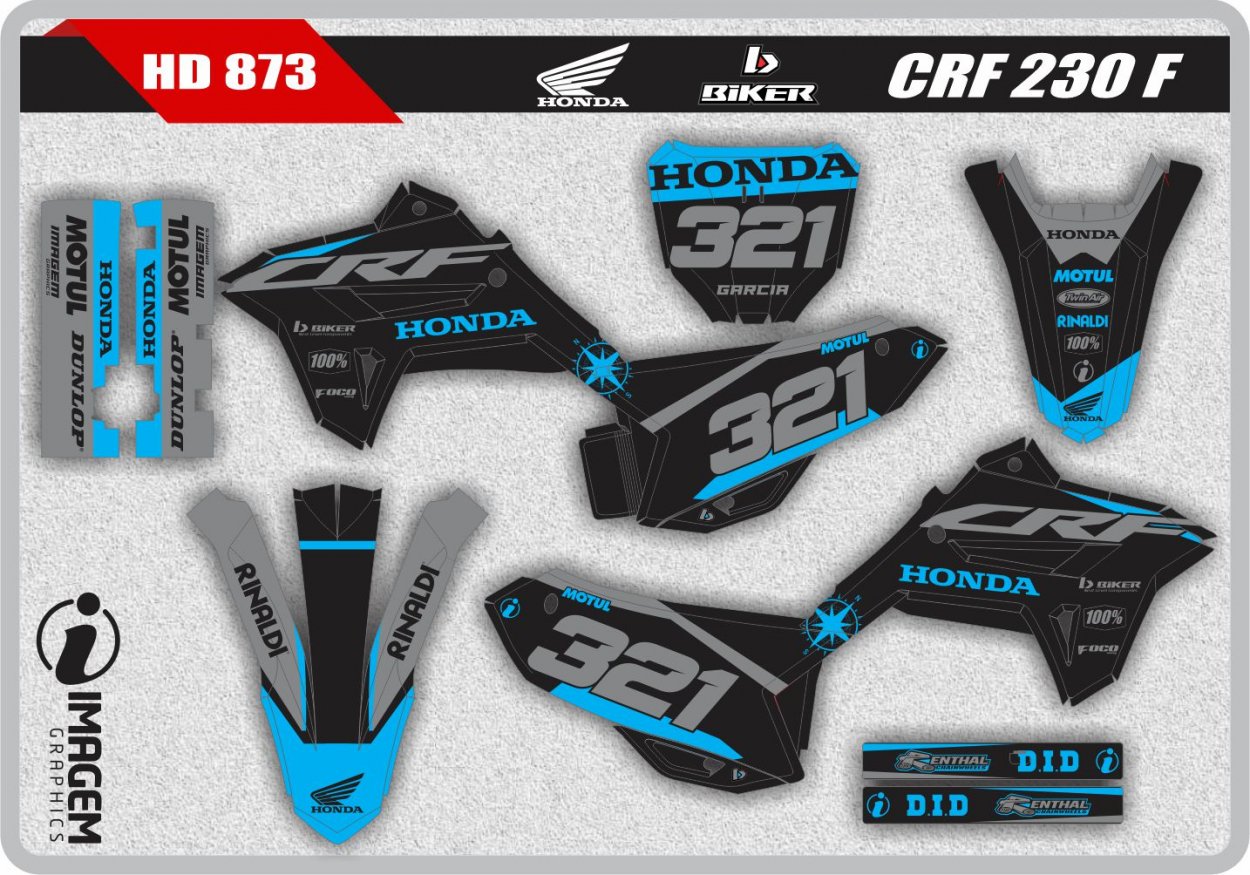 HD 873 CRF 230 F