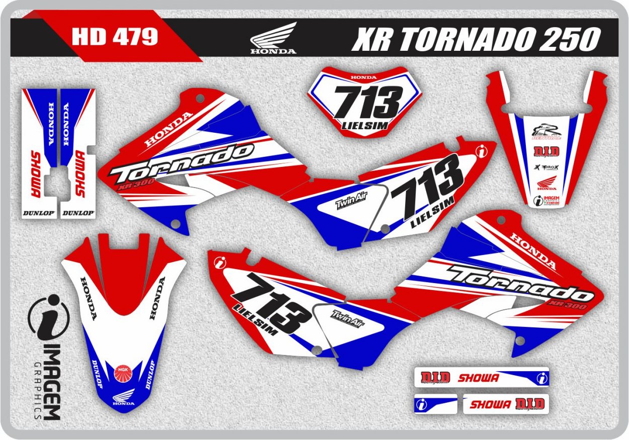 HD 479 XR TORNADO 250