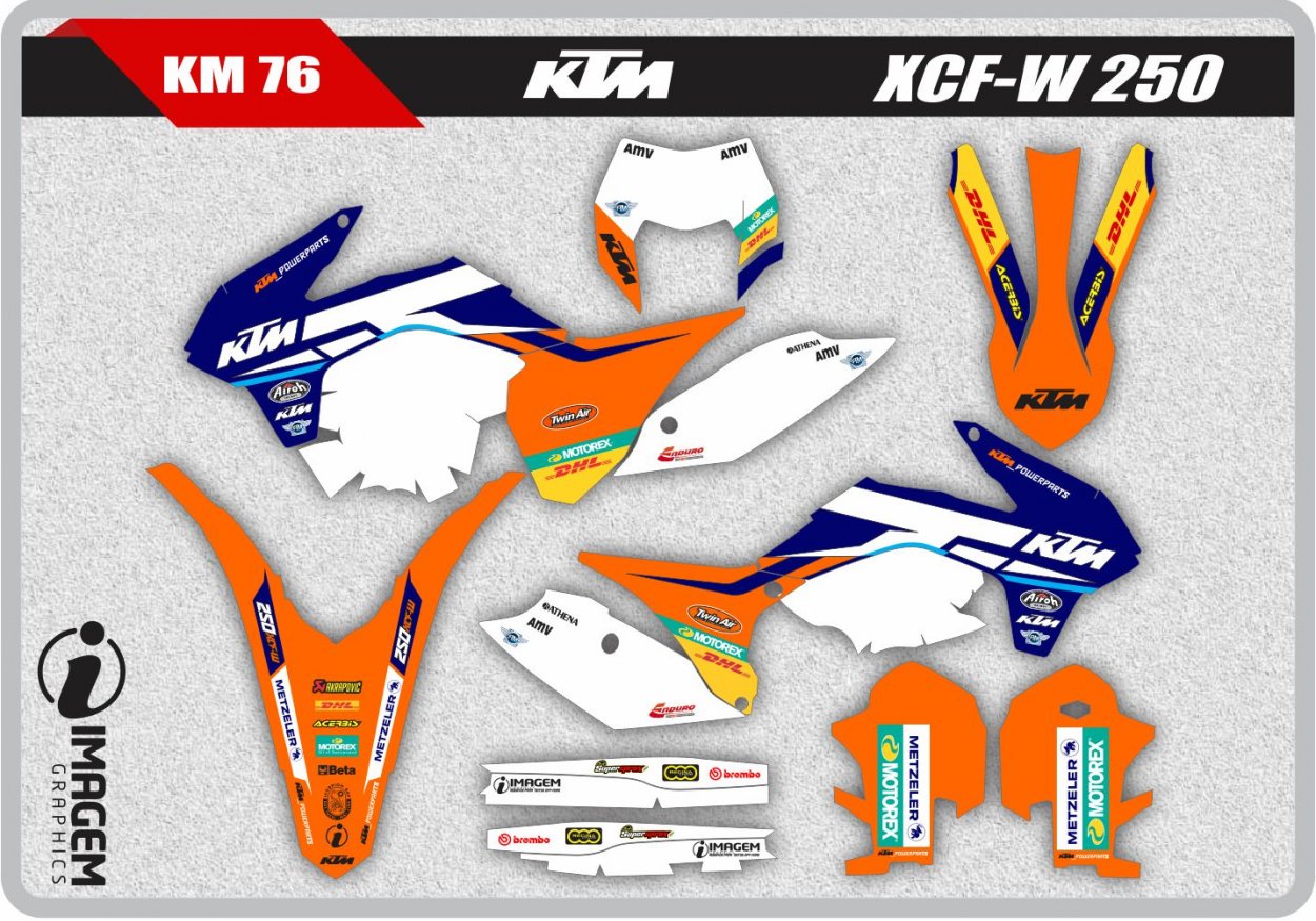 KM 76 KTM XCF-W 250