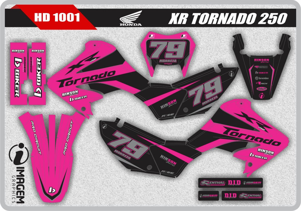 HD 1001 XR TORNADO 250