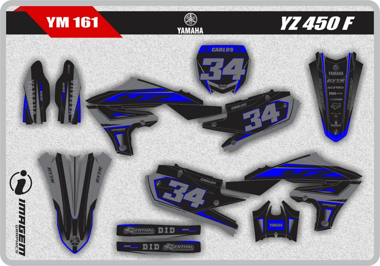 YM 161 YZ 450 F
