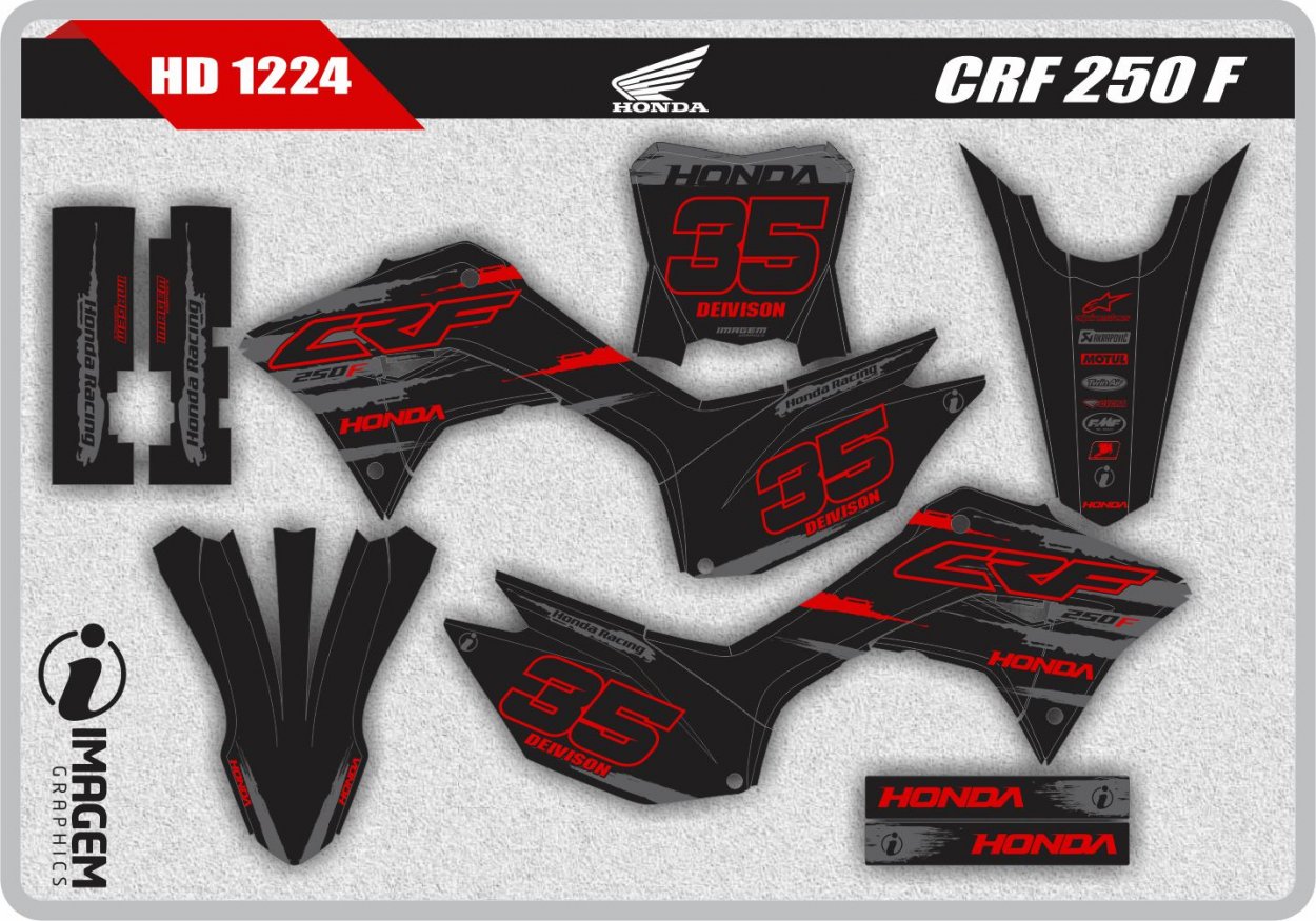 HD 1224 CRF 250 F 