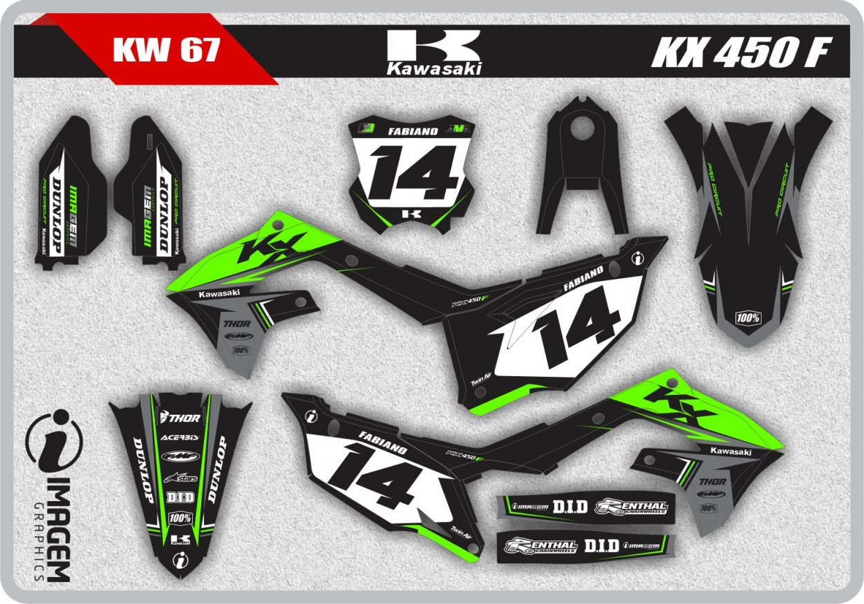 KW 66 KX 450 F 