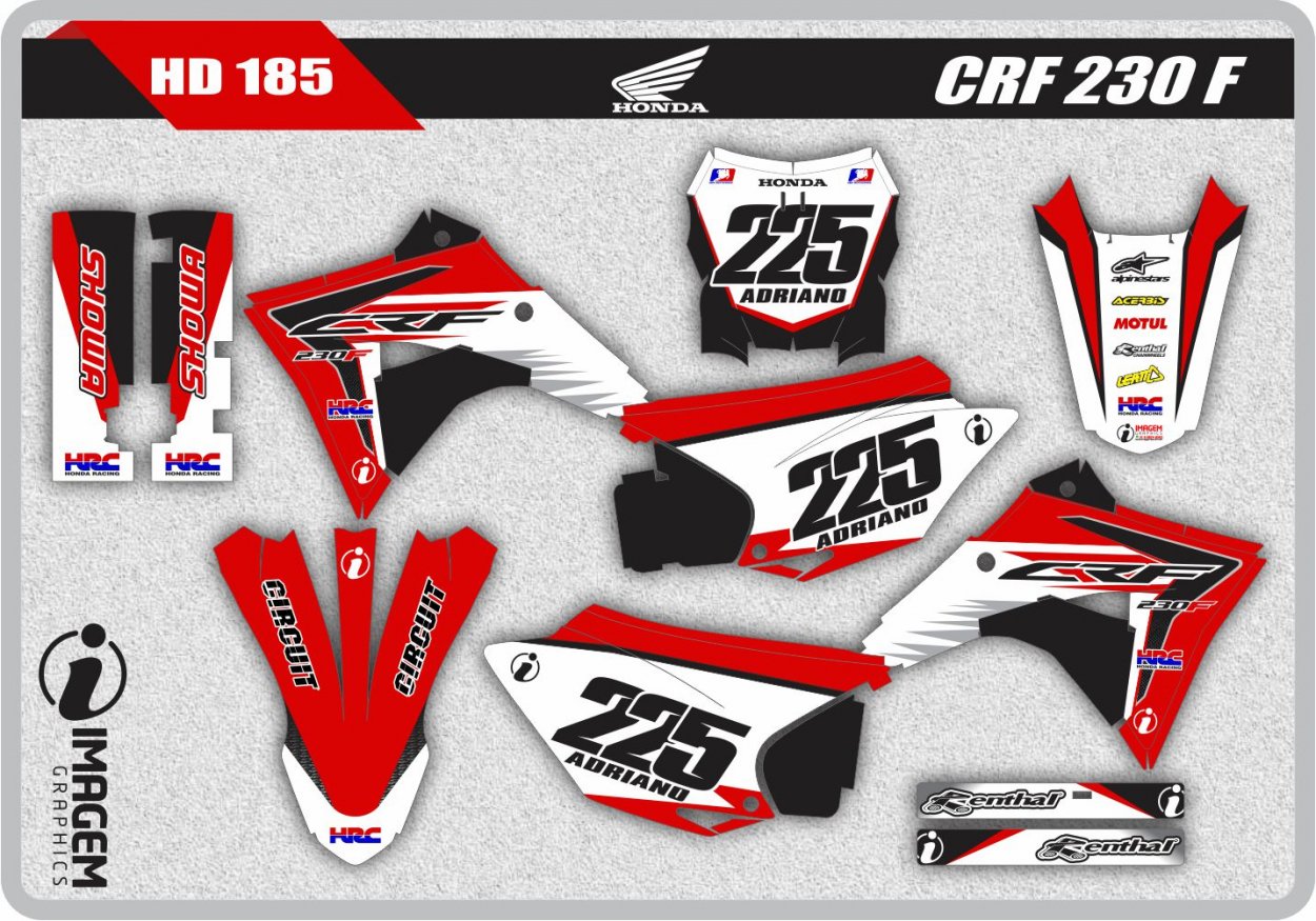 HD 185 / CRF 230 F