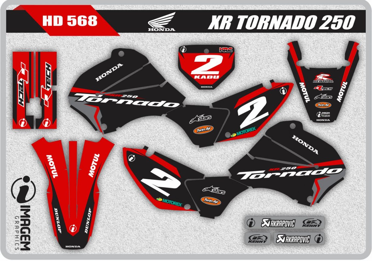 HD 568 XR TORNADO 250