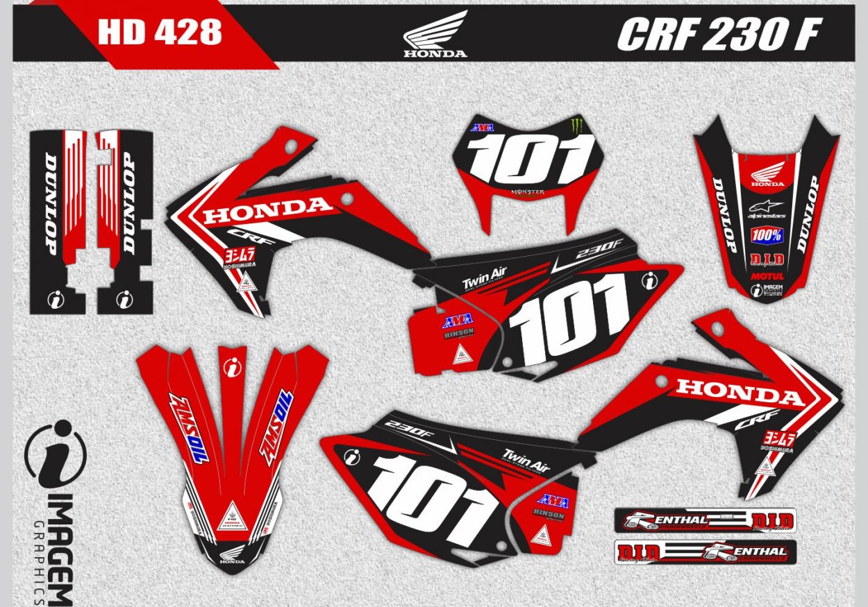 HD 428 CRF 230 F 