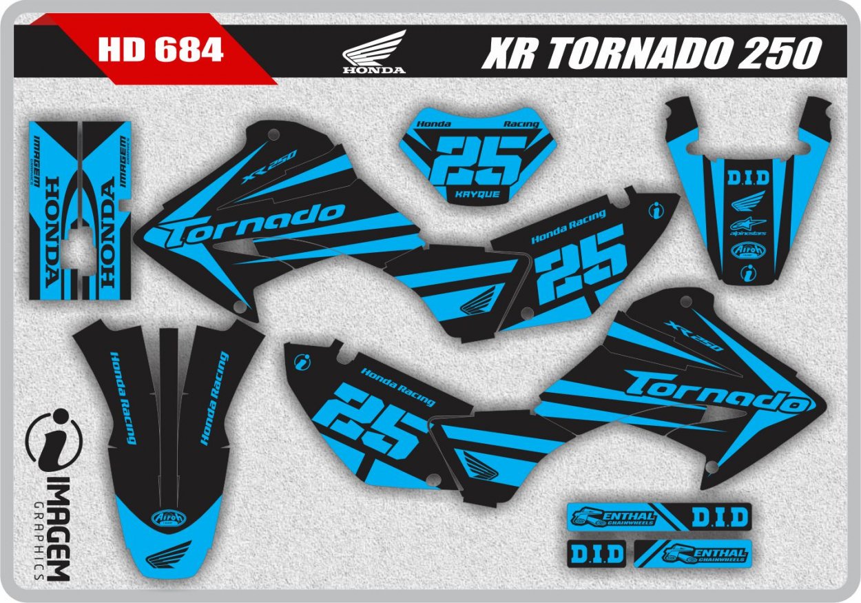 HD 684 XR TORNADO 250