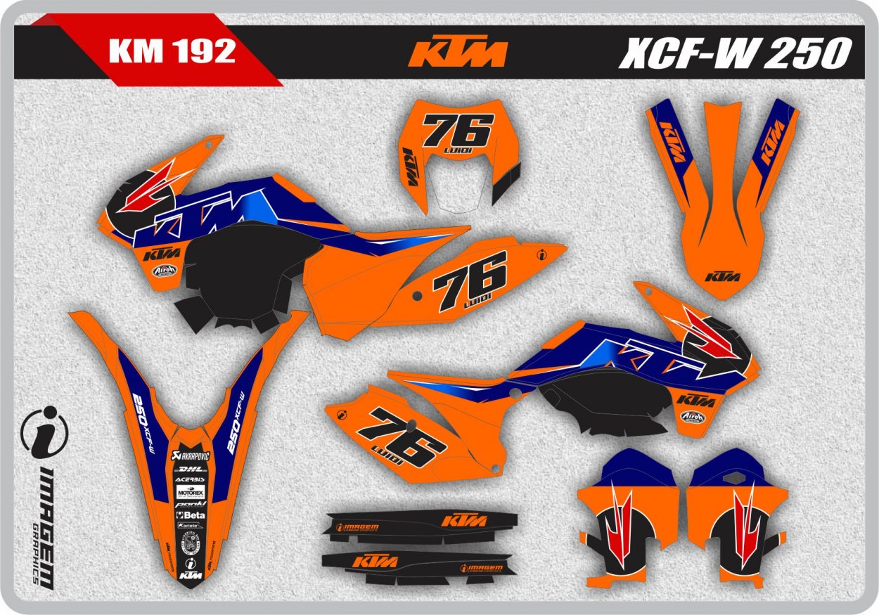 KM 192 KTM XCF-W 250