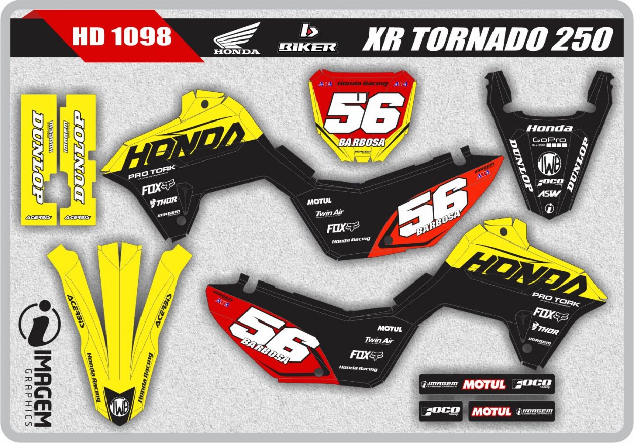 HD 1098 XR TORNADO 250