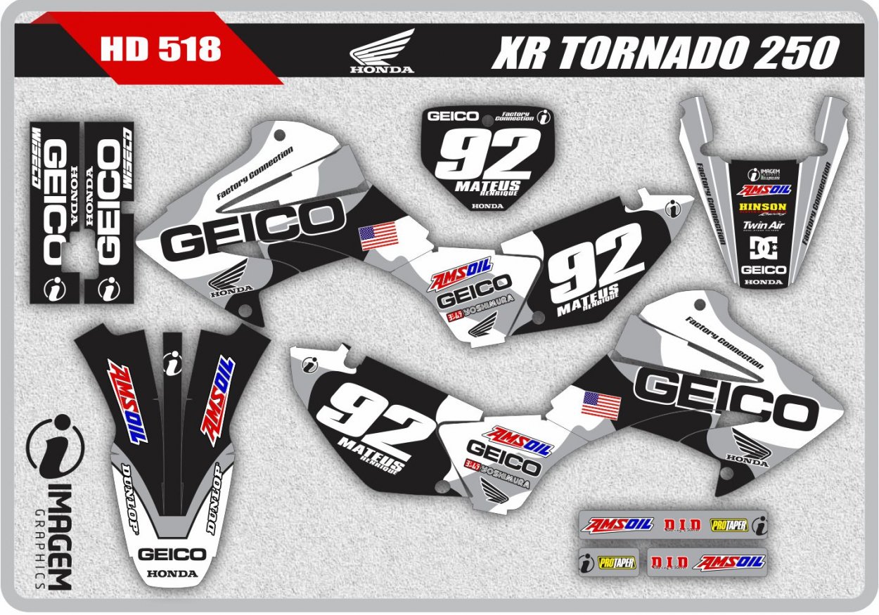 HD 518 XR TORNADO 250