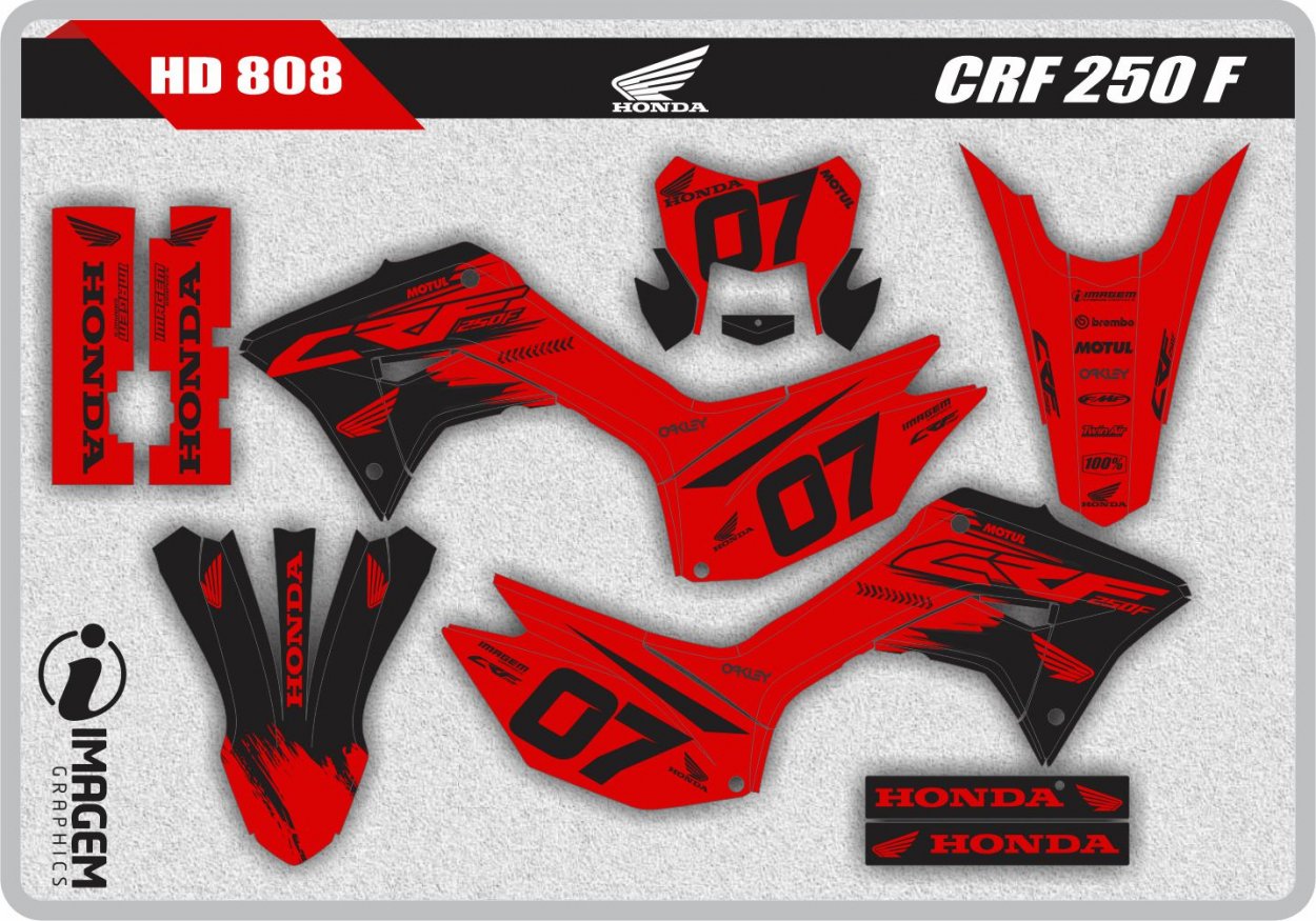 HD 808 CRF 250 F
