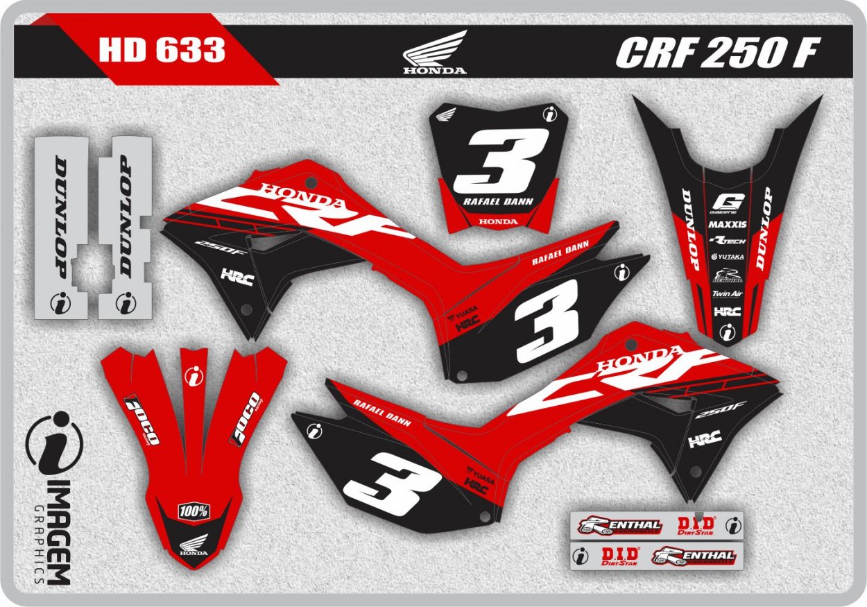 HD 633 CRF 250 F 