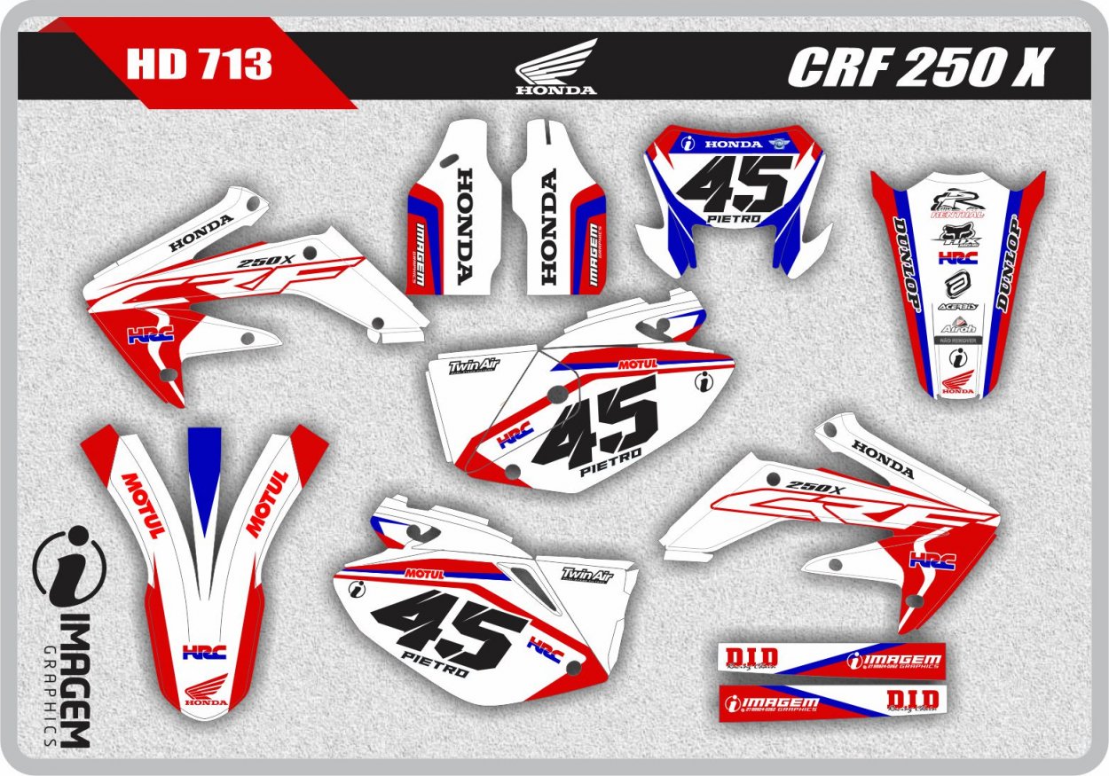 HD 713 CRF 250 X
