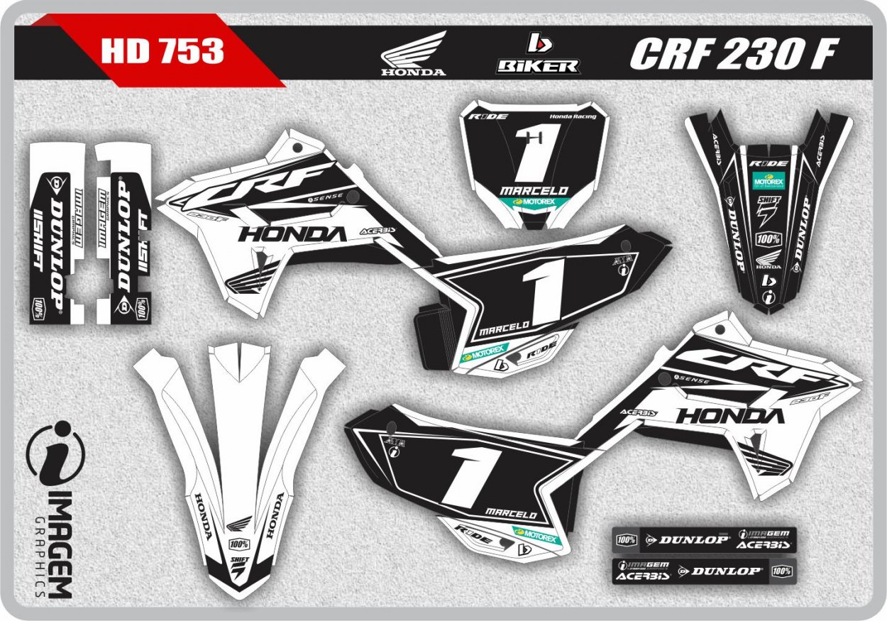 HD 753 CRF 230 F 