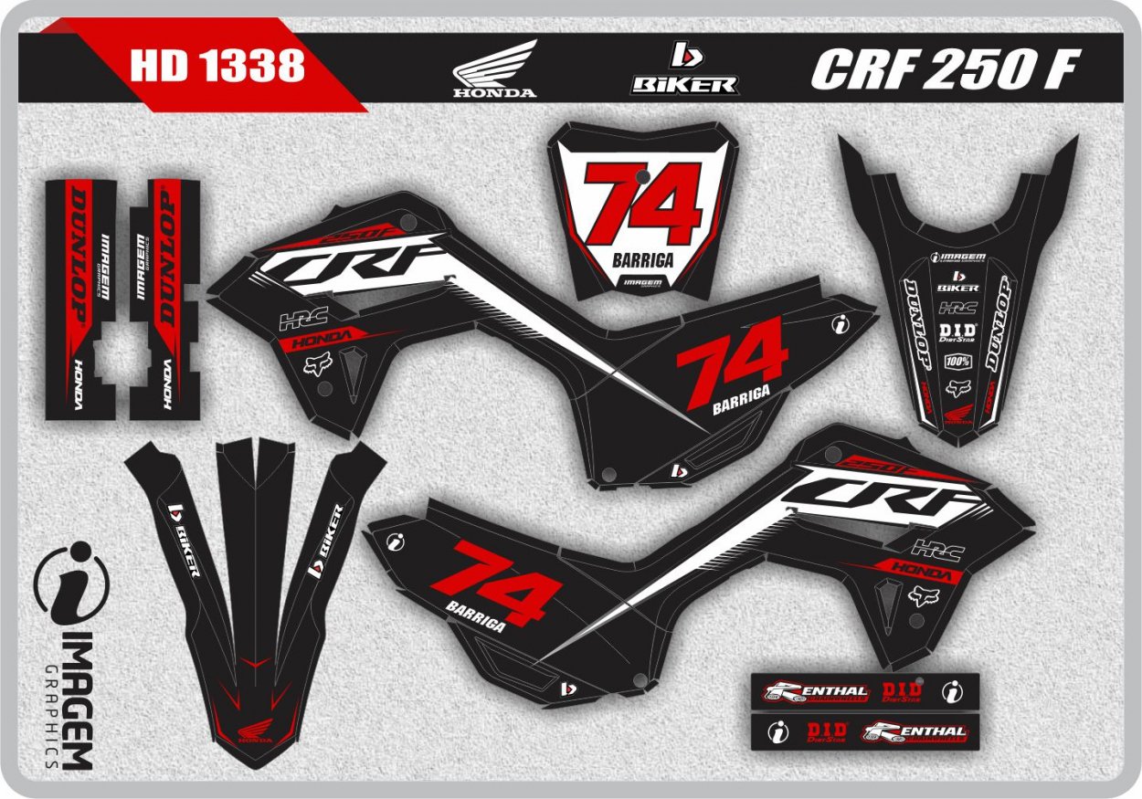 HD 1338 CRF 250 F 